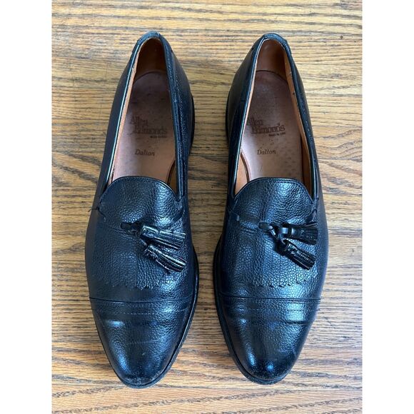 Allen Edmonds Black Nashua Leather Kiltie Tassel Loafers Shoes  Mens Size 10.5 main image 11